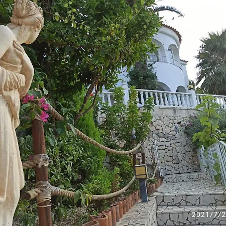 Villa Med Panoramautsikt Med Privat Pool I Calpe, Costa Blanca, Spanien Calpe