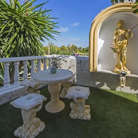 Med Panoramautsikt Med Privat Pool I Calpe, Costa Blanca, Spanien Villa *