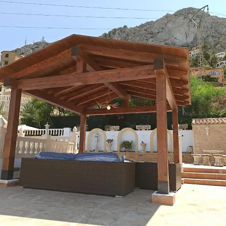 Villa Med Panoramautsikt Med Privat Pool I Calpe, Costa Blanca, Spanien *